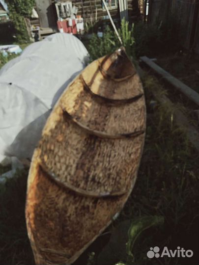 Лодка долбленка