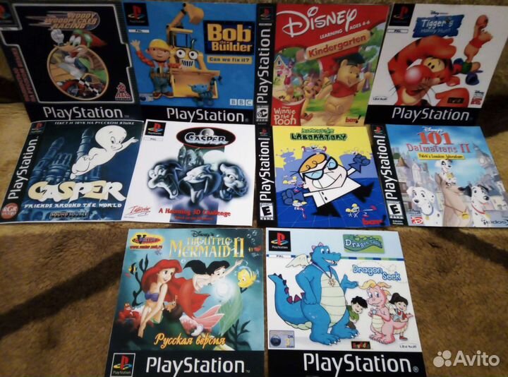 Игры для детей на Sony ps1