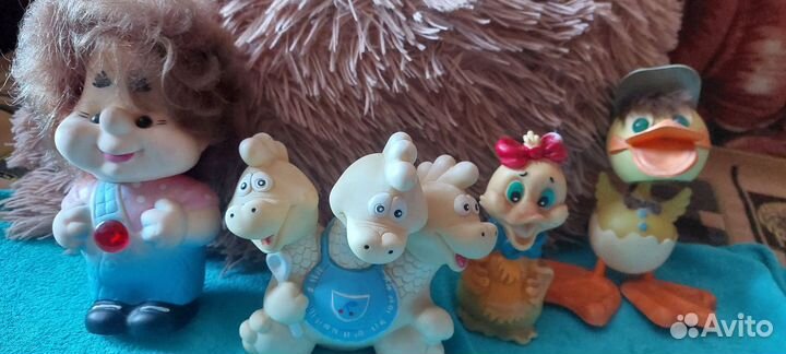 Резиновые игрушки СССР