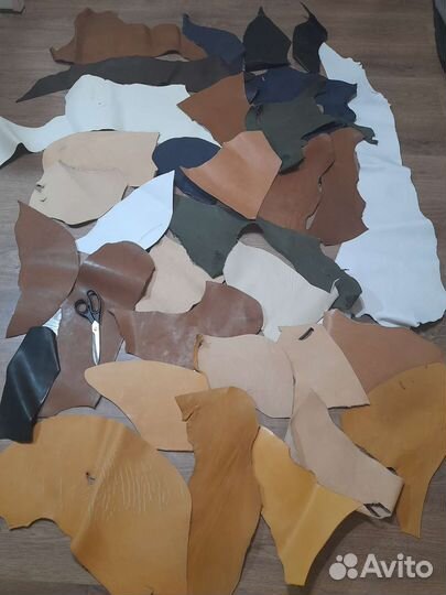 Обрезки кожи краст