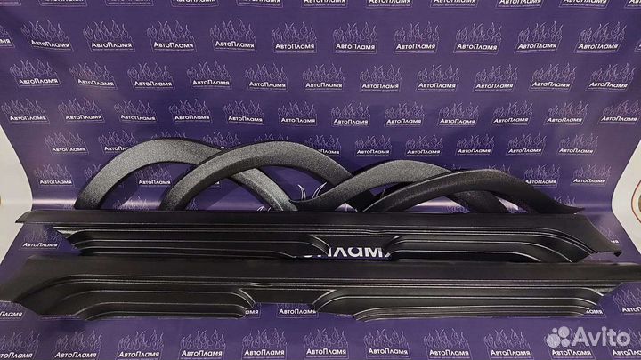 Пороги + арки комплект LADA Kalina Лада Калина