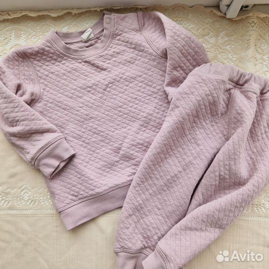 Костюмы zara, h&m для девочки 86 см