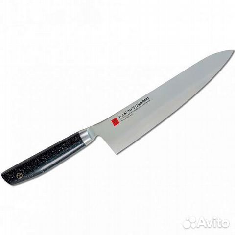 Нож кухонный kasumi VG-10 Pro Шеф 24 см 58024