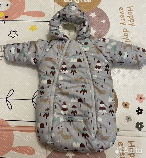 Детский зимний конверт