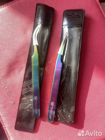 Пинцет для наращивания ресниц