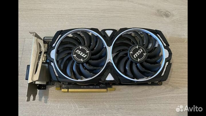 Видеокарта MSI rx 580 8gb