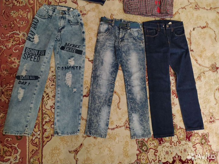 Вещи пакетом для мальчика134 за всё 999