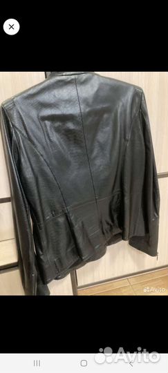 Куртка кожаная женская 50 размер