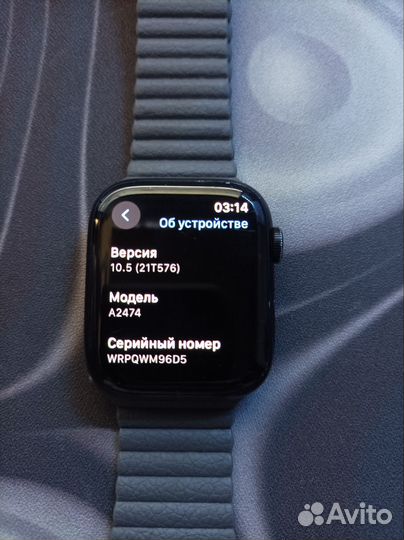 Часы Apple Watch Series 7 45 mm (A2474)