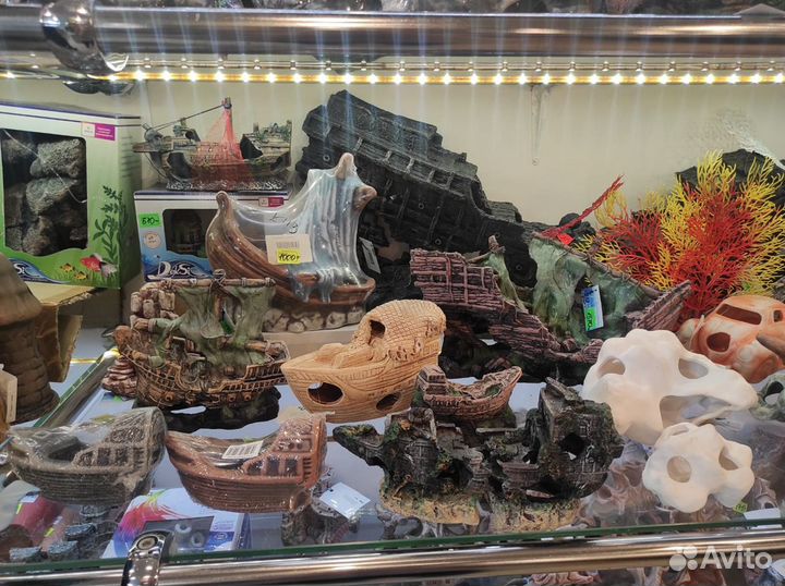 Декор в аквариум