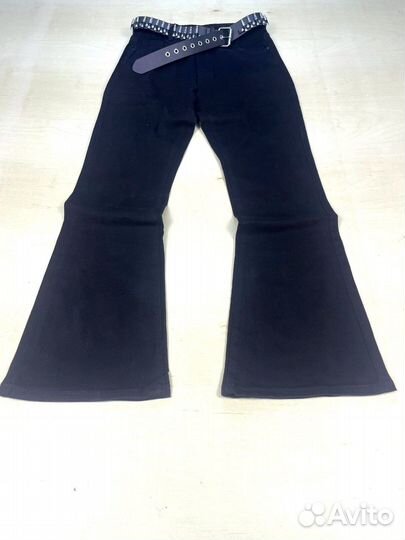 Джинсы Balenciaga type клеш серые