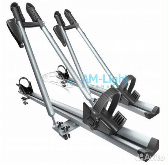 Крепление велосипеда amos алюминий - 2 шт., новые