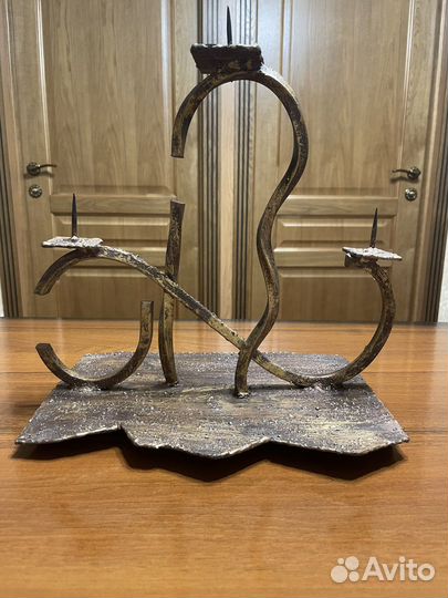 Подсвечник ручной работы