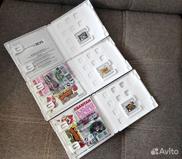 3 игры(рус) для nintendo 3ds