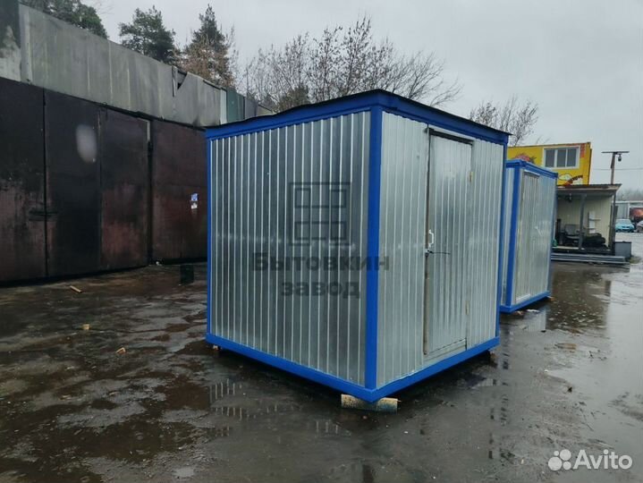Блок контейнер 6*2,4м для строителей
