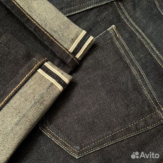 Джинсы Kaihara x Uniqlo selvedge raw denim