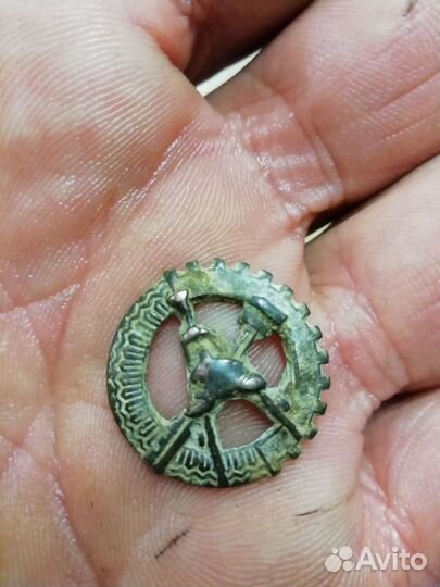 Очень редкая петличная эмблема 1936 г