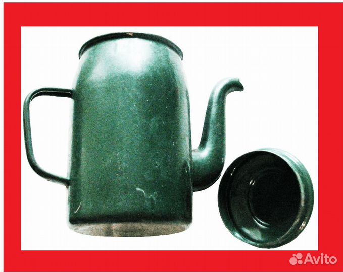 Чайник эмалированный СССР