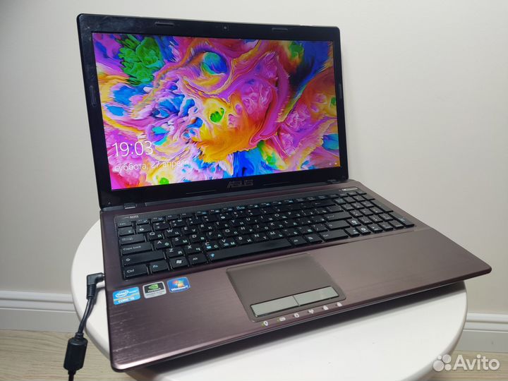 Мощный Asus Core i5, 8Gb, SSD128Gb, GeForce 2Gb