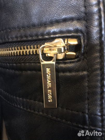 Кожаная куртка Michael Kors