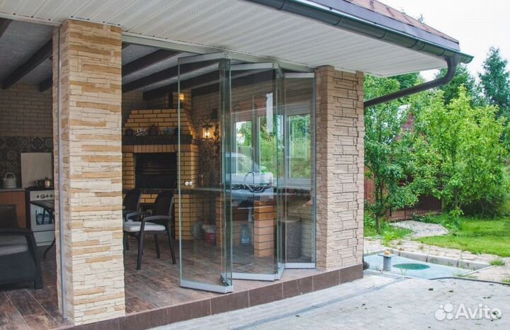 Безрамное остекление лоджий