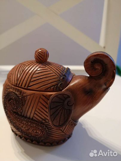 Слон - шкатулка