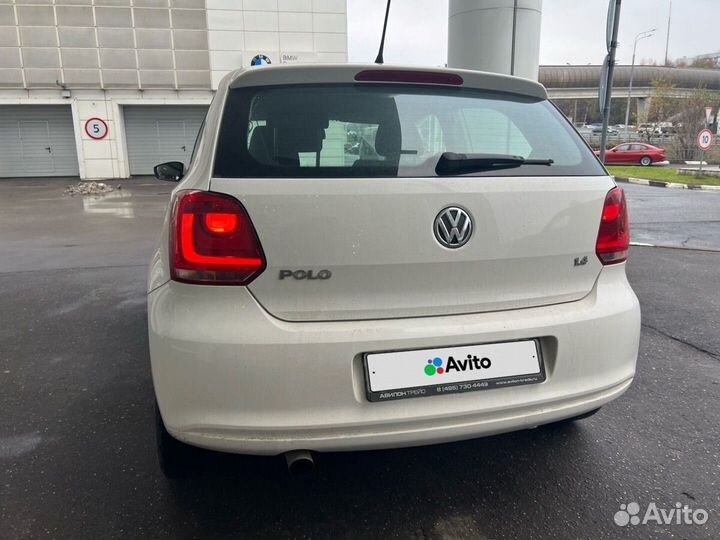 Volkswagen Polo 1.4 AMT, 2012, 130 206 км