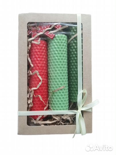 Свечи ручной работы из вощины