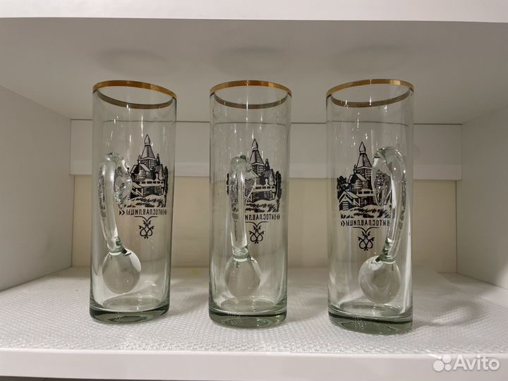 Стеклянные стаканы СССР