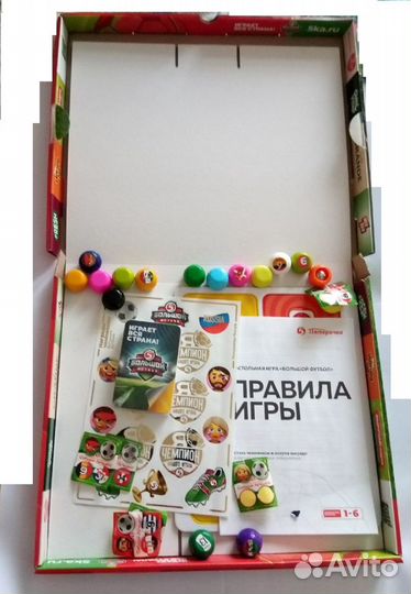 Большой футбол настольная игра из 