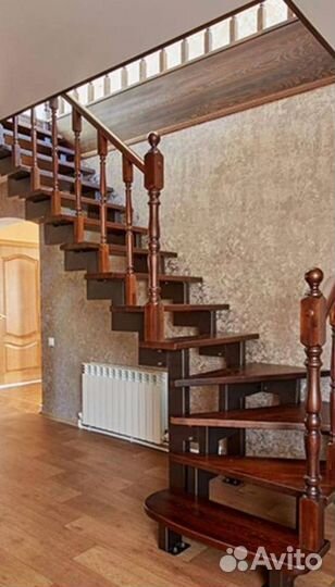 Лестница металлическая, металлокаркас