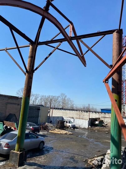 Продам эстакаду с поворотным тельфером 3 тонны