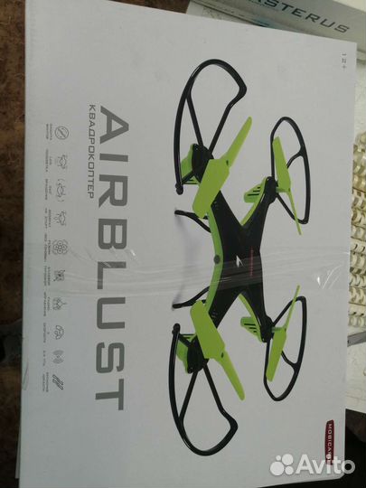 Квадракоптер airblust (салатовый)