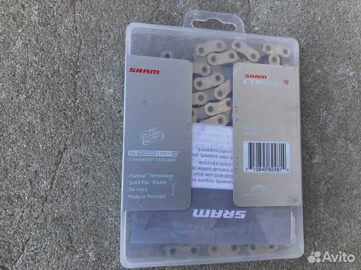 Цепь шоссе MTB: KMC X Sram PC 9-12ск Force