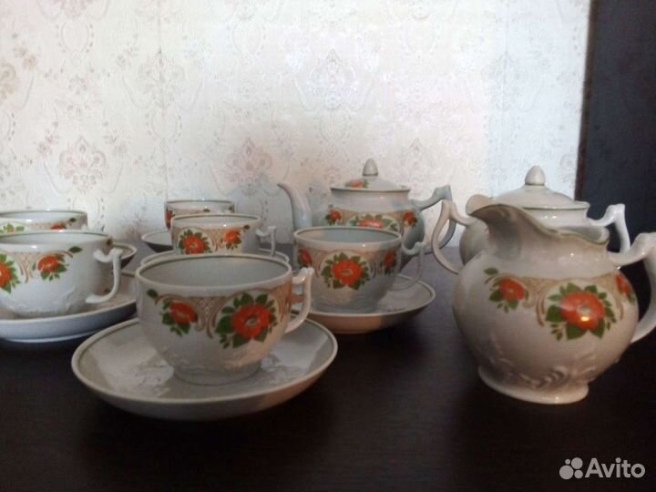 Сервиз чайный СССР