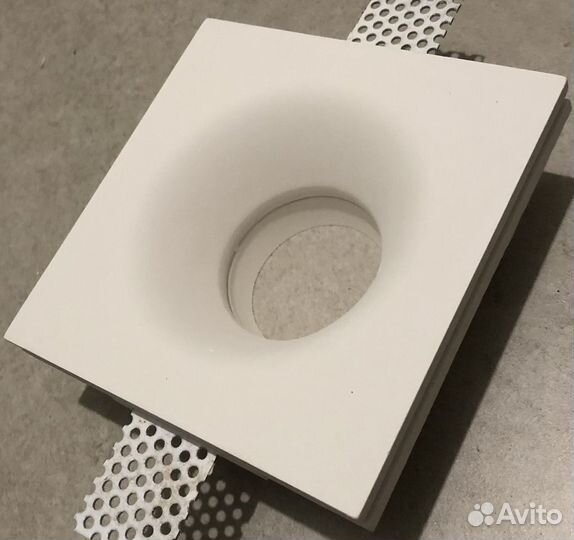 Светильник гипсовый встраиваемый