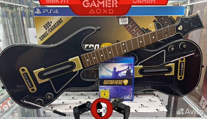 Guitar Hero Live + Гитара PS4 Б.У