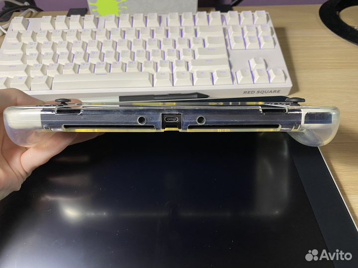 Монолитный чехол для nintendo switch oled