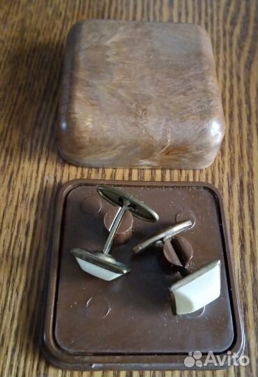 Запонки позолота и нет СССР. Ремни кожаные