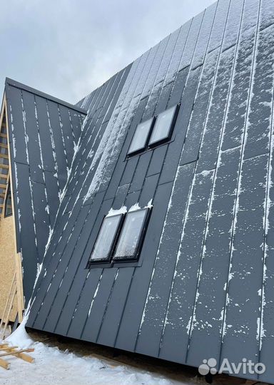 Мансардное окно из профиля Rehau глухое 740x1240 м