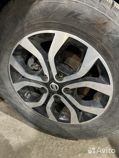 Литой диск рено дастер (ниссан тирано )