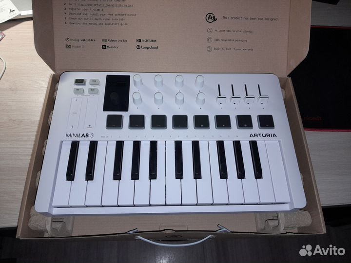 Миди клавиатура arturia mini lab 3