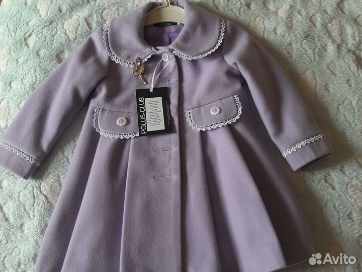 Пальто для девочки 86