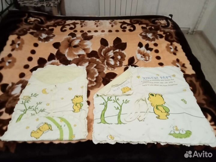 Конверт и одеяло на выписку