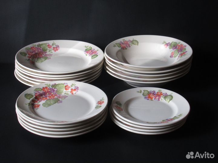 Столовый сервиз конаково СССР