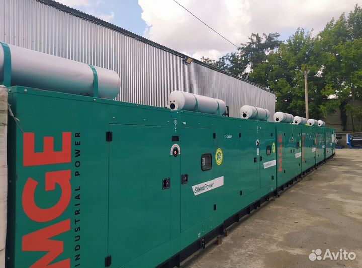 Дизельные генераторы Cummins 800 кв, 1000 кв