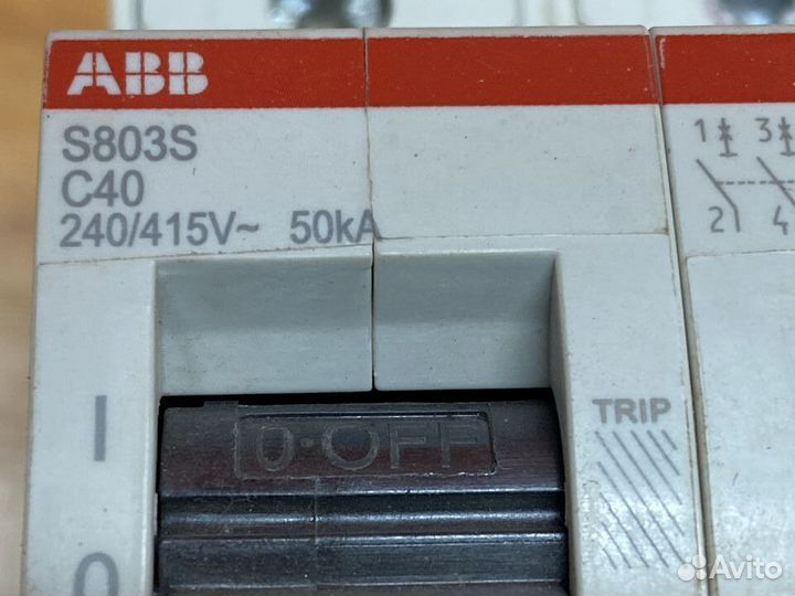 ABB S803S C10 автоматический выключатель 3-полюс