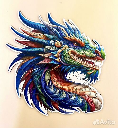 Деревянные пазлы головоломка 