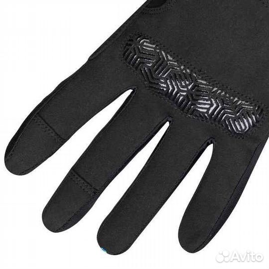 Велоперчатки полноразмерные STG Fit Skin, размер XL, серый с черным