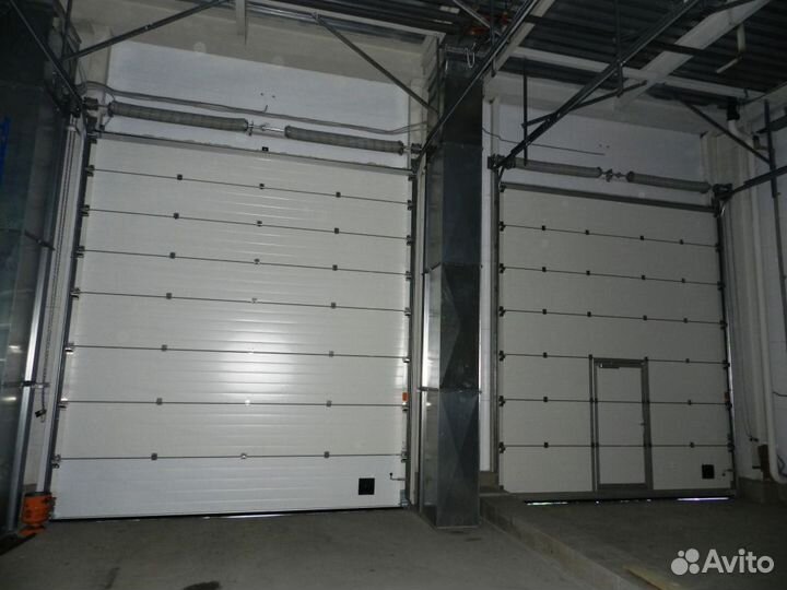 Автоматичeские секциoнные ворота Алютex